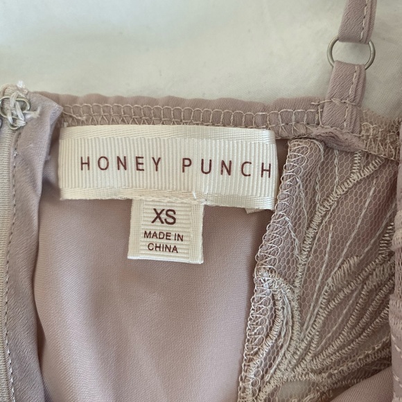 Honey Punch Embroidered Slip Dress with Slit - Picture 13 of 14